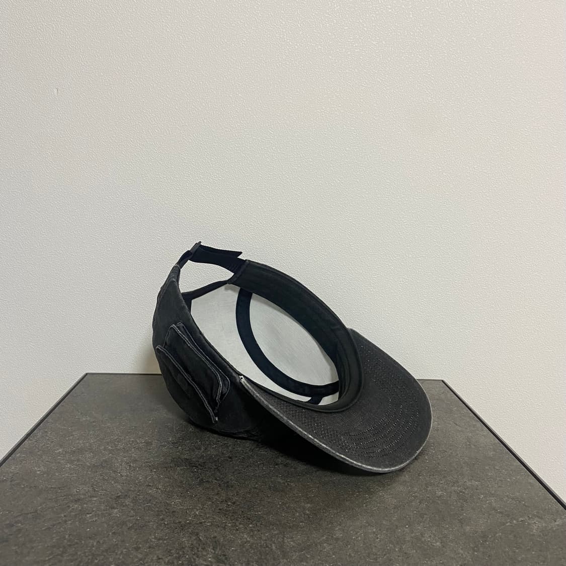 (OS) 슈프림 박스로고 캠프캡 모자 밀리터리 카고 워시드 블랙 상품이미지7