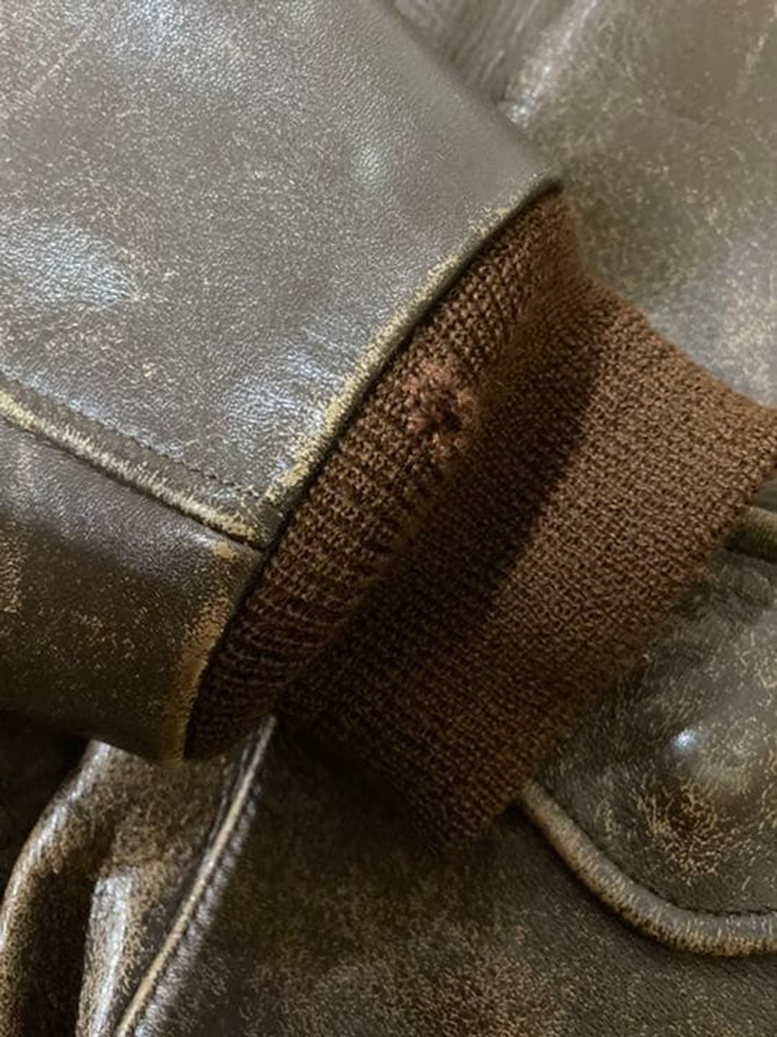 (38) 리얼맥코이 a-2 가죽자켓 상품이미지4