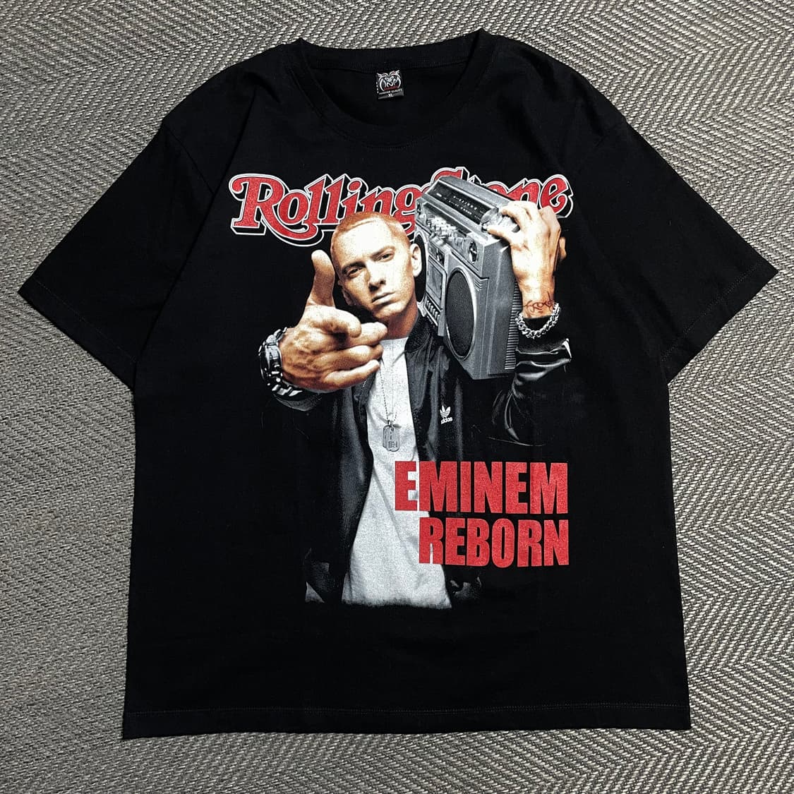 빈티지 힙합 프린팅 에미넴 앨범재킷 프린팅 티셔츠y 5145 상품이미지2