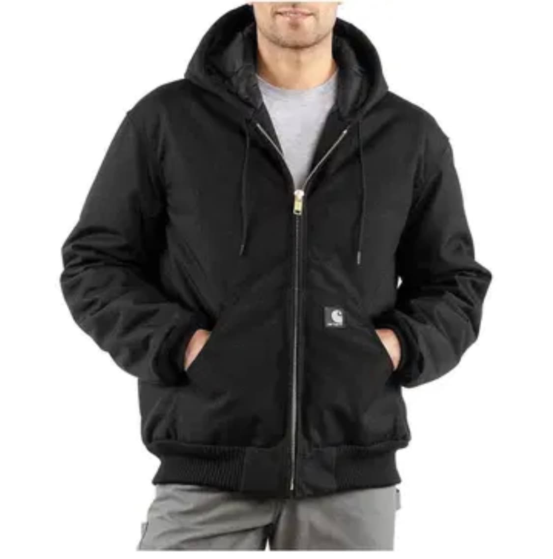 칼하트 익스트림 액티브 자켓 J133 블랙 후드 집업 점퍼 상품이미지1