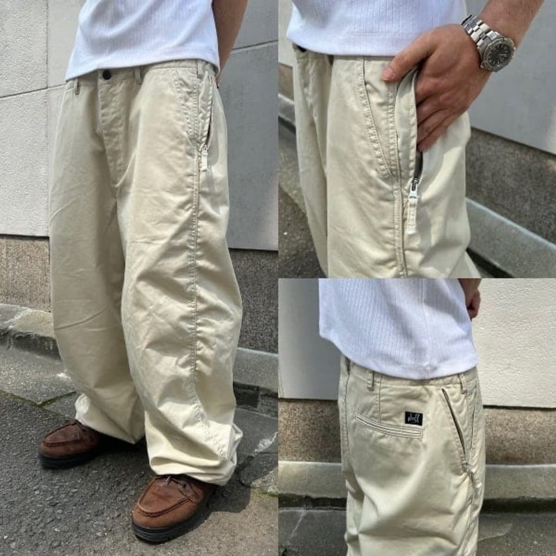 널 도쿄 x BEAMS 퍼커링 이지팬츠 L 상품이미지10