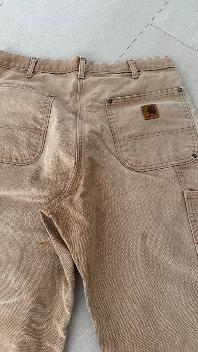 칼하트 더블니 브라운 팬츠 34사이즈 상품이미지2