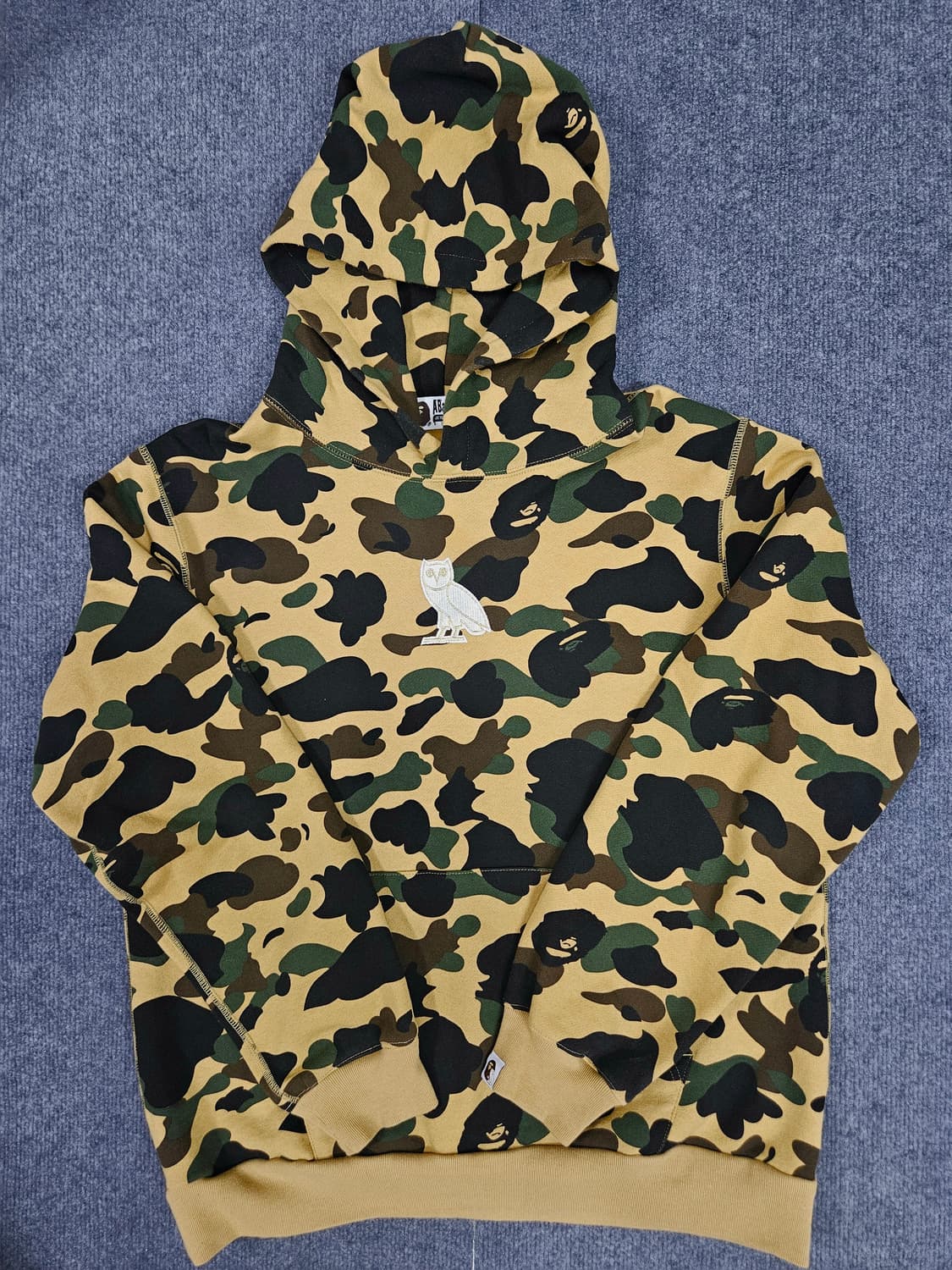 (국내유일)BAPE x OVO 1st 카모 풀오버 후드티 상품이미지1
