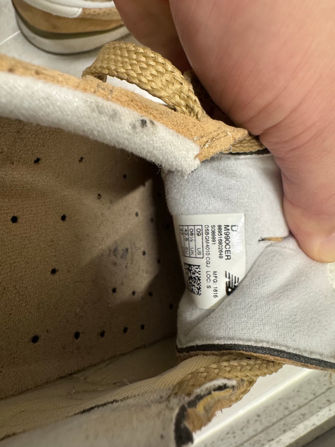 뉴발란스 990v1 상품이미지5