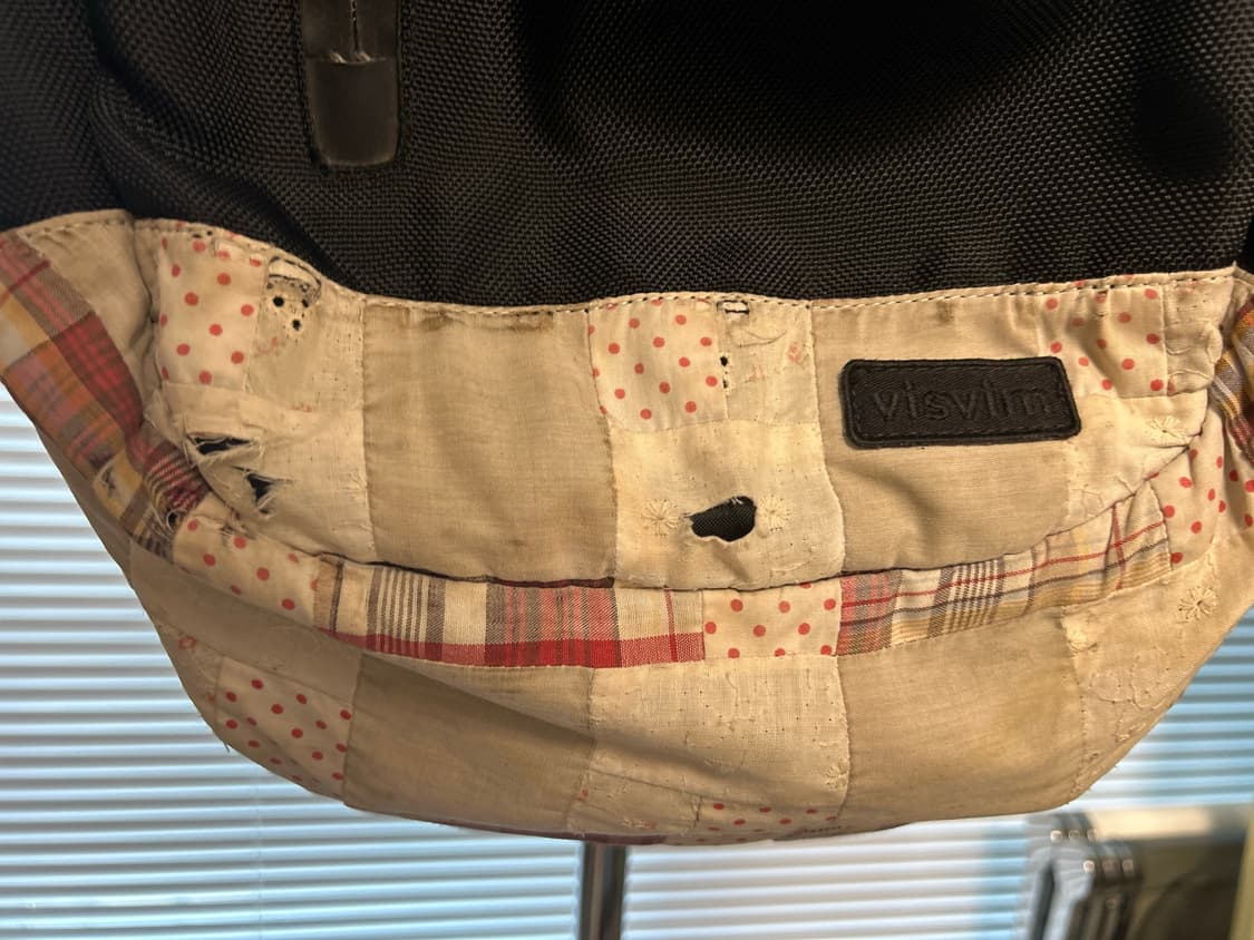 VISVIM 올드비즈빔 패치워크패브릭 초판 발리스틱 20L 백팩 상품이미지2