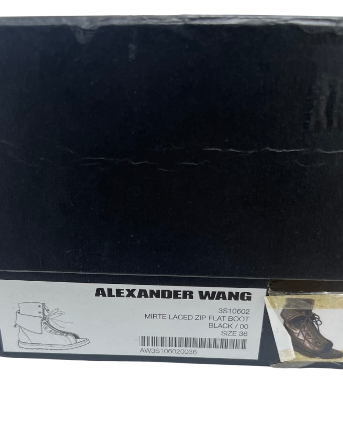 알렉산더 왕 머트 레이스 지퍼 부츠 상품이미지9