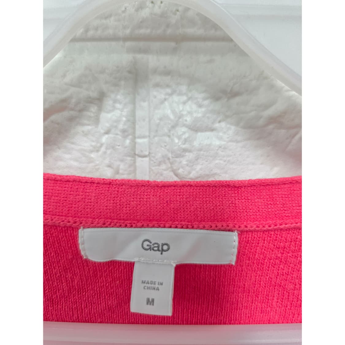 갭 GAP 핑크 V넥 니트 M  상품이미지2