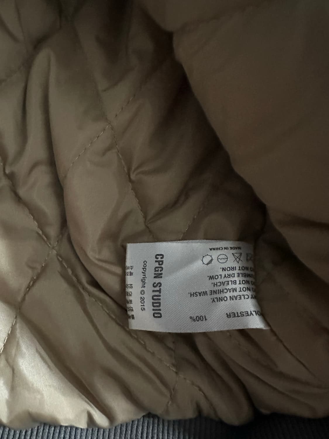 CPGN 코듀로이 패딩 오버핏 (가65) 상품이미지4