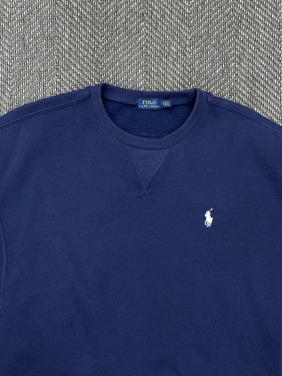 폴로  네이비 맨투맨S 상품이미지3