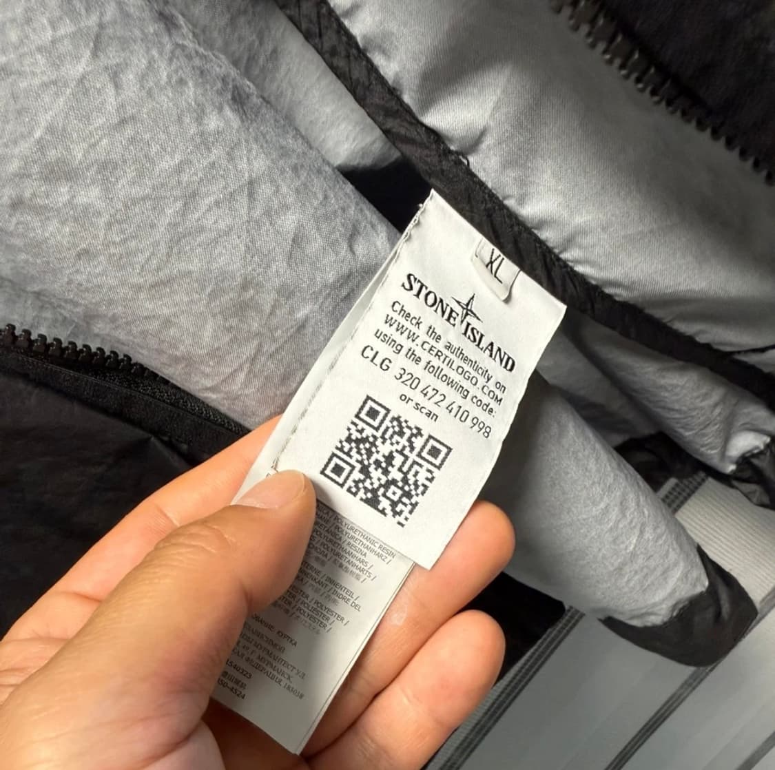 스톤아일랜드 멤브라나 3L 자켓 XL 사이즈  상태 9.6/10  사진  상품이미지4