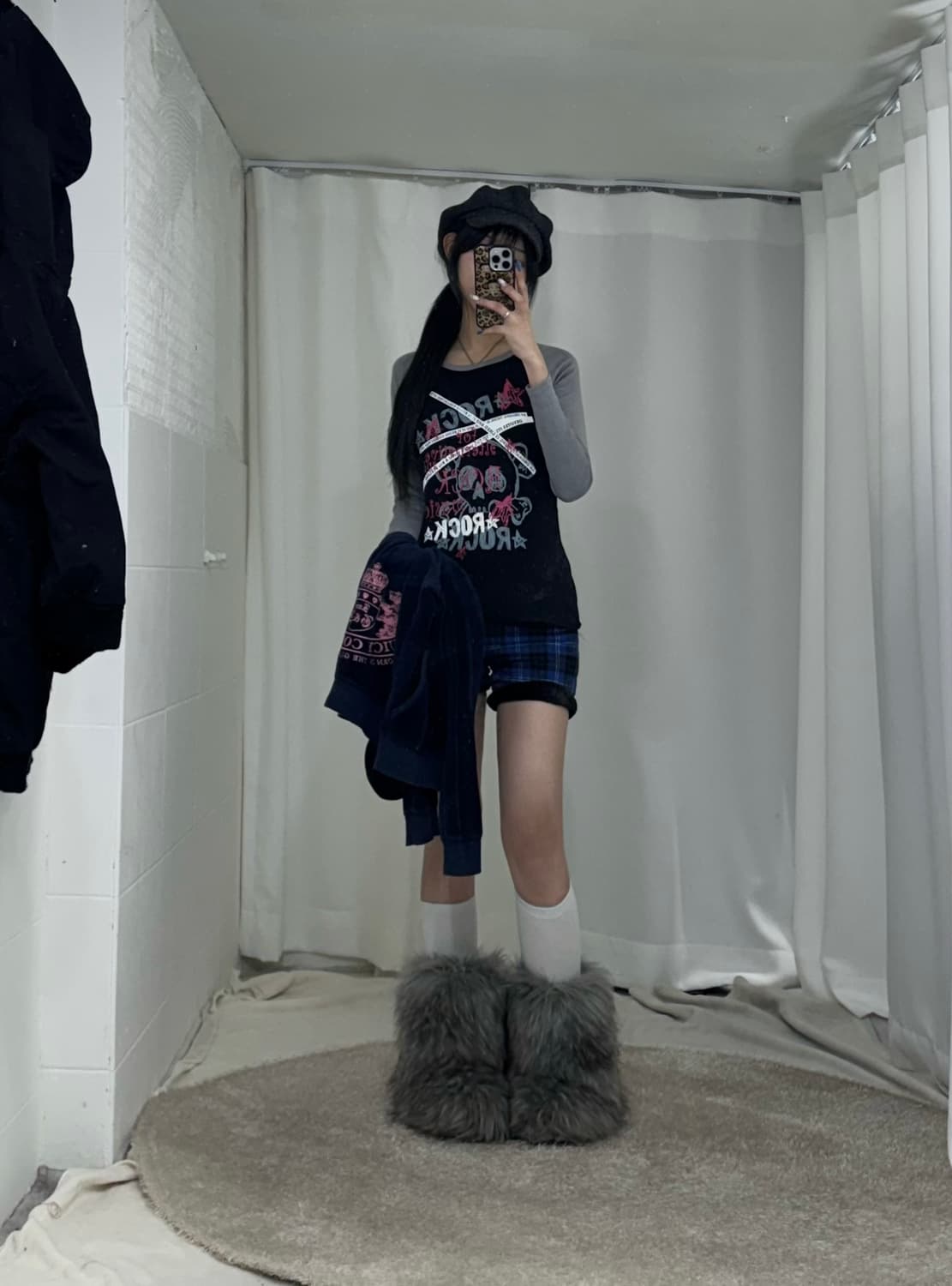 캐캐체 미키깔 데일리 펑크 코디세트  상품이미지3