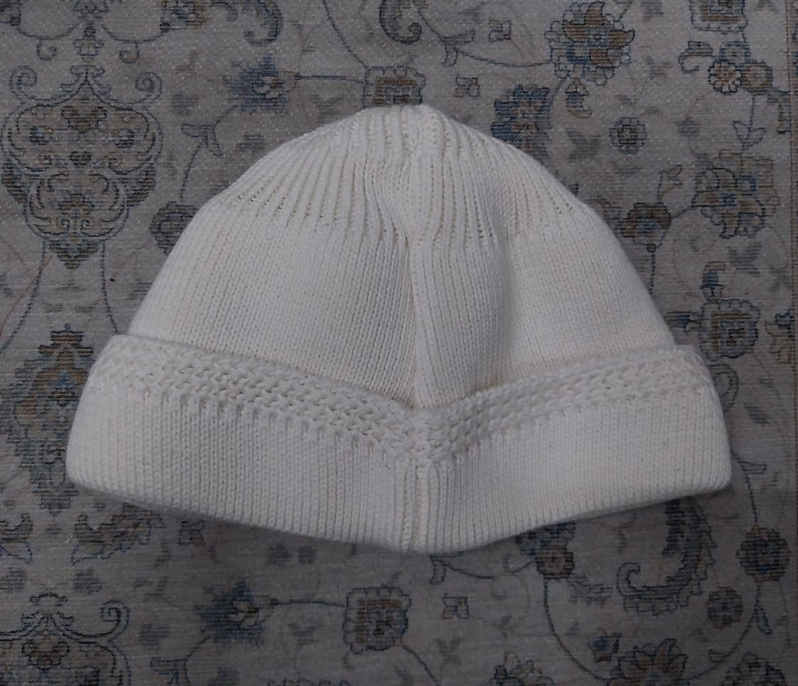 (새상품) 라모랭 크림색 숏비니 1사이즈 상품이미지2