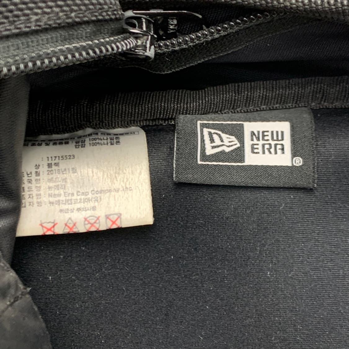 [OS/정품] 뉴에라 백팩 올래 블랙 상품이미지8