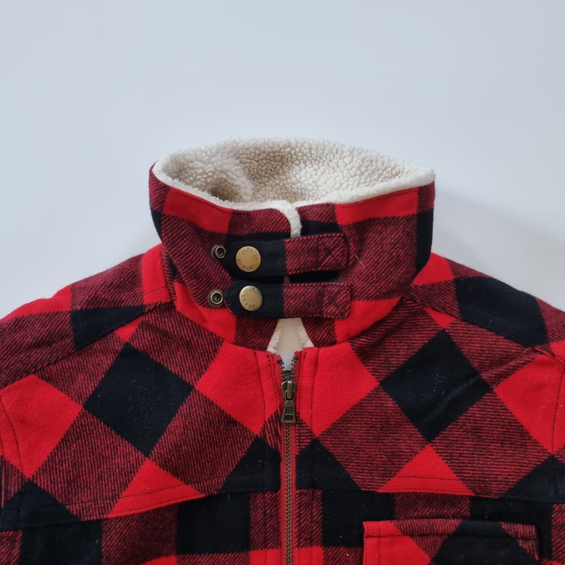 리바이스 쉐르파 체크자켓  상품이미지4