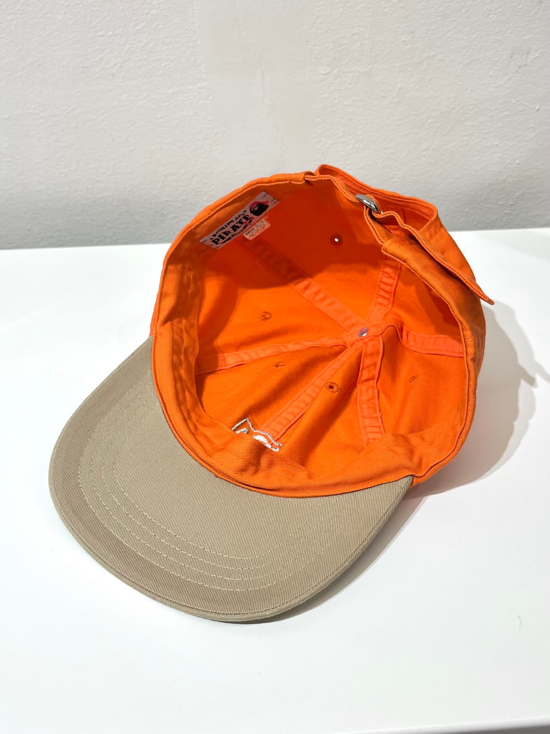 베이프 투톤 볼캡 상품이미지6