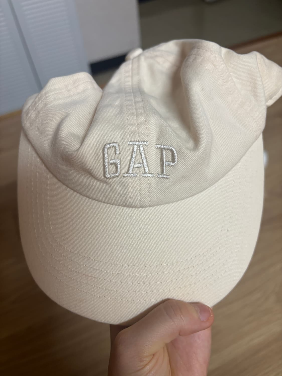 갭gap 볼캡 모자 아이보리 상품이미지3