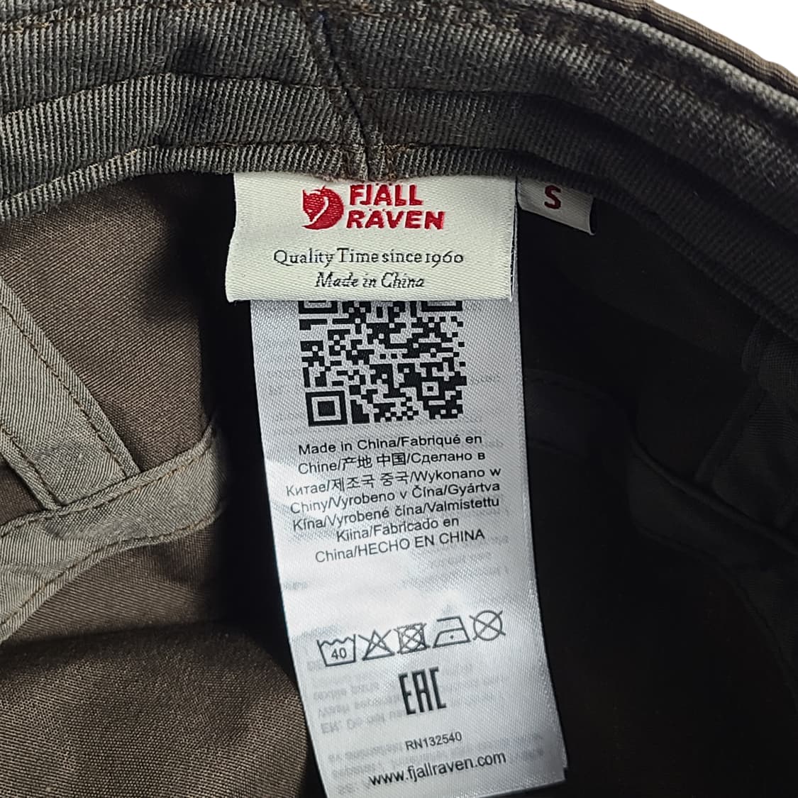 S) FJALLRAVEN 피엘라벤 싱기 트레킹 캡 상품이미지5