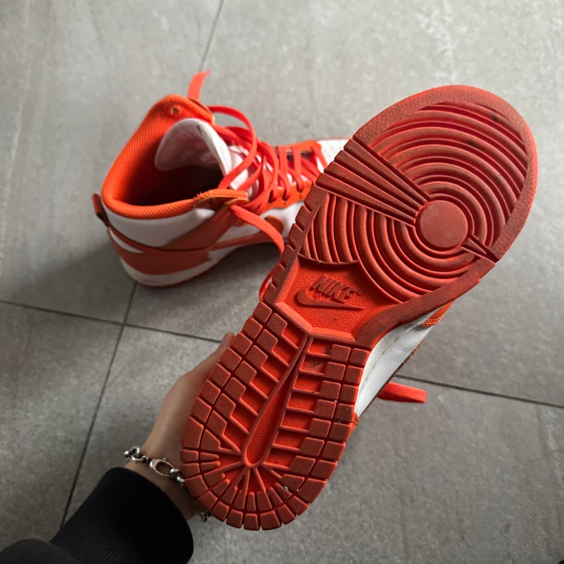 나이키 덩크 하이 오렌지 / 240 상품이미지3