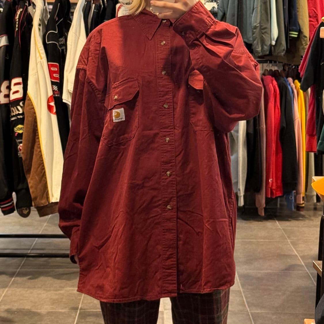 [NO.9] 칼하트 긴팔셔츠 상품이미지1