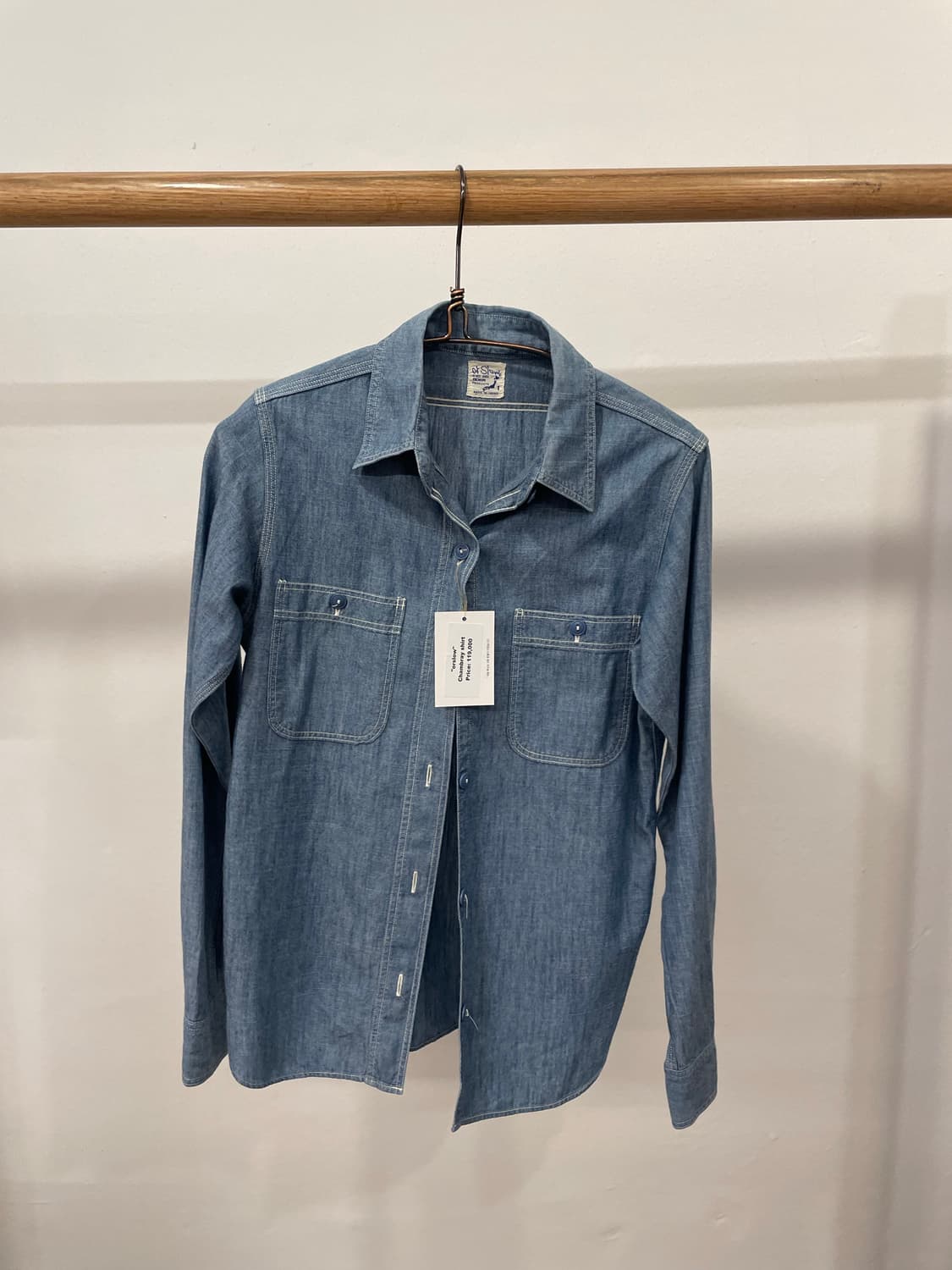 ORSLOW chambray shirt 상품이미지1