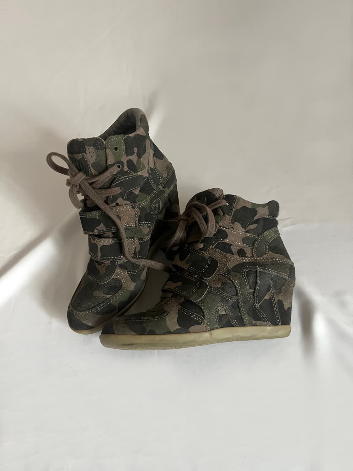 Ash 00s 카모 웨지힐 하이탑 상품이미지7
