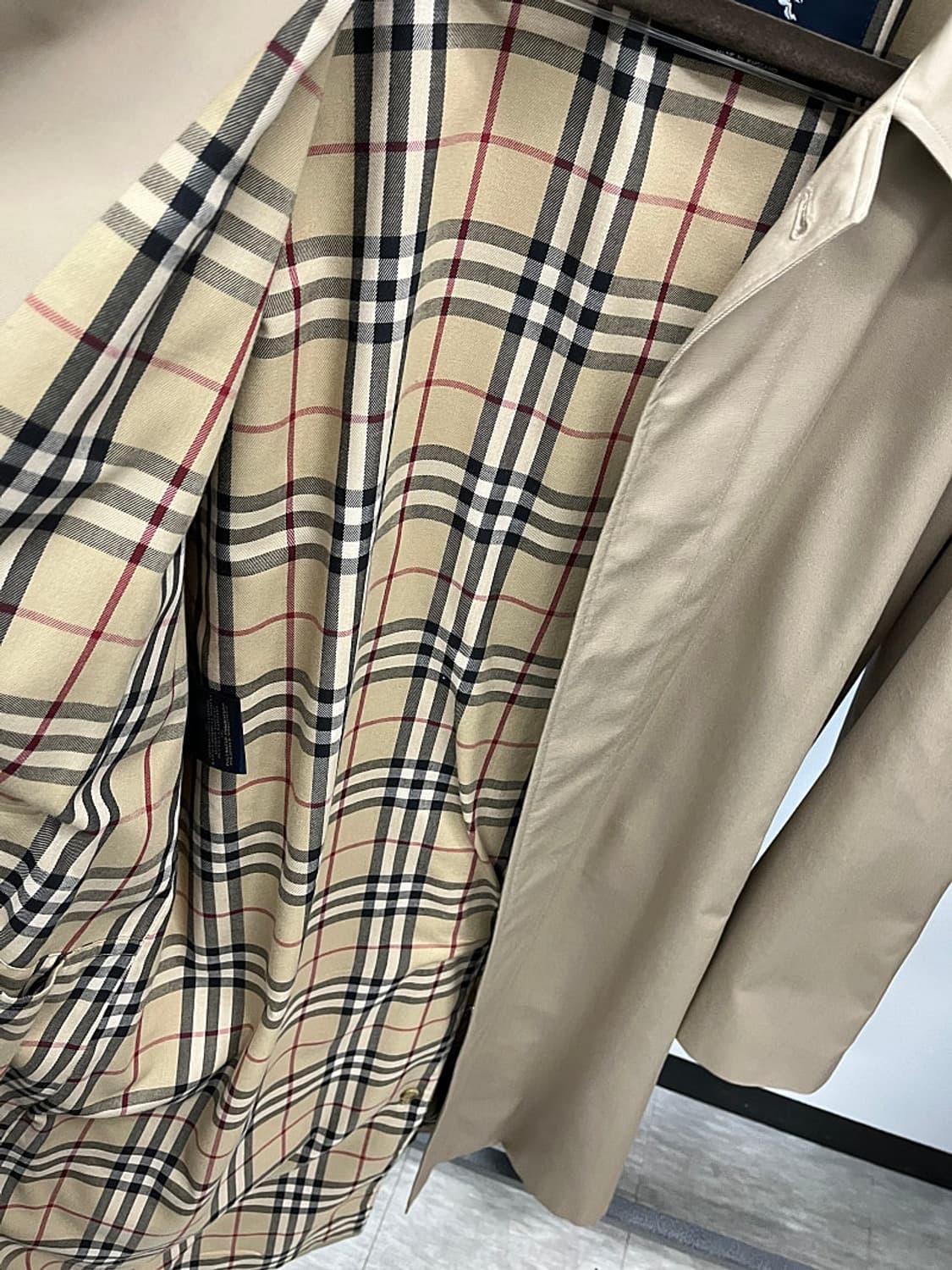 110) 버버리 개버딘 맥코트  상품이미지8