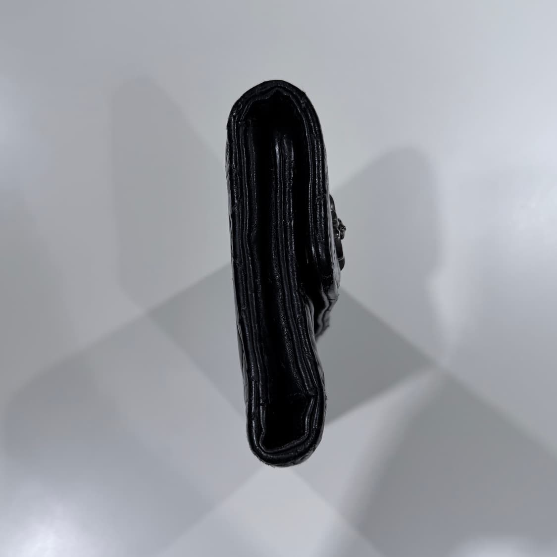 (B+/OS) / 크롬하츠 4 웨이브 퀄팅 레더 월렛 지갑 장지갑 상품이미지4