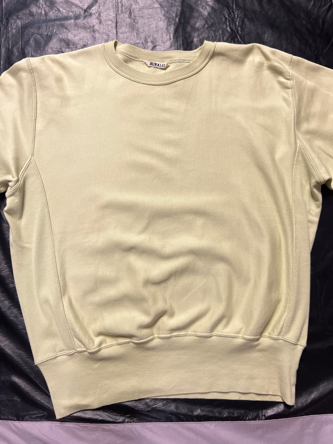 Auralee Light Green Fleece-lined Shirt 4 상품이미지3