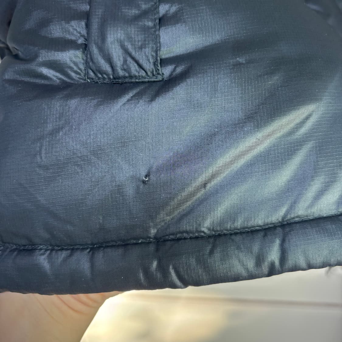 노스페이스 700 눕시 구스다운 패딩 블랙 상품이미지5