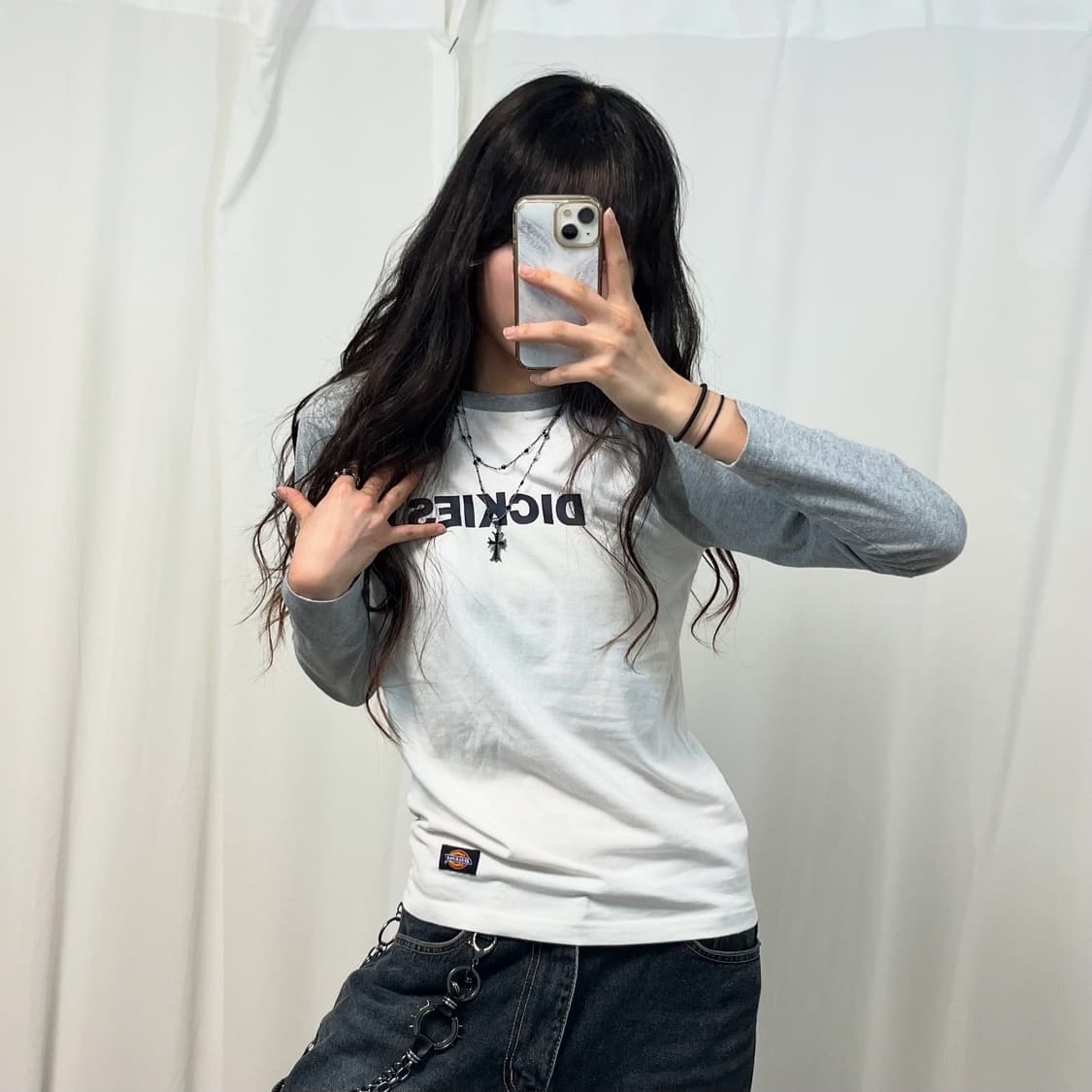 Dickies gray raglan sleeves 상품이미지2