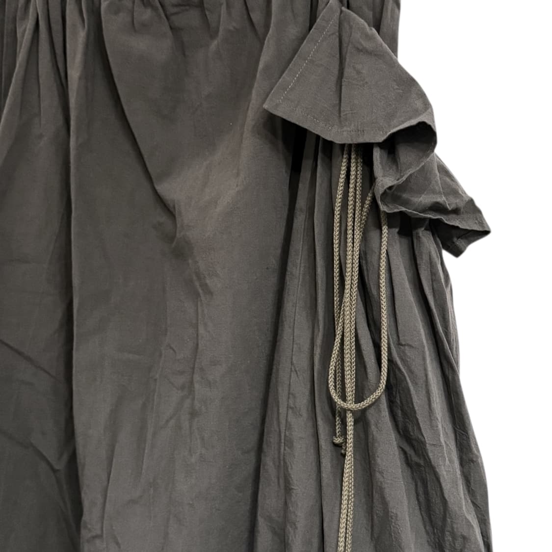 요지 야마모토 와이즈 블렌드 프릴 이지 롱스커트 상품이미지3