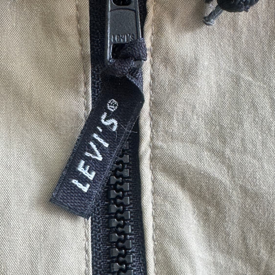 빈티지 90s 리바이스 캥거루 나일론 앤 코튼 아노락 L no 상품이미지5