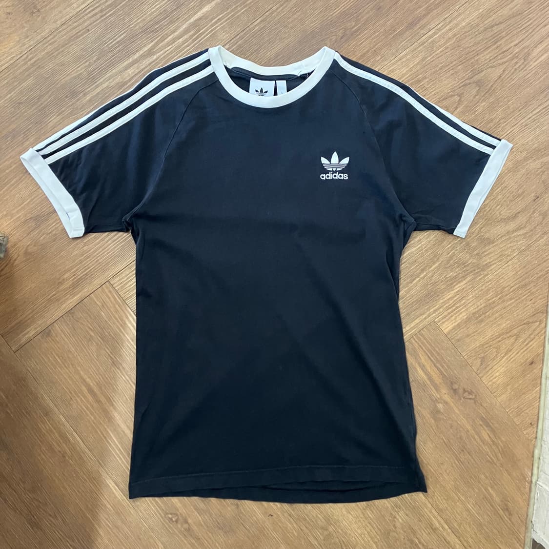 N250 아디다스 삼선 링거티 반팔 상품이미지1