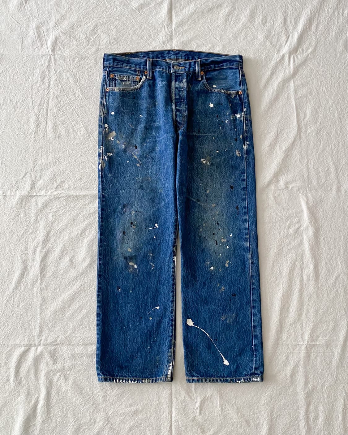 리바이스 501 페인팅 데님 팬츠 상품이미지1