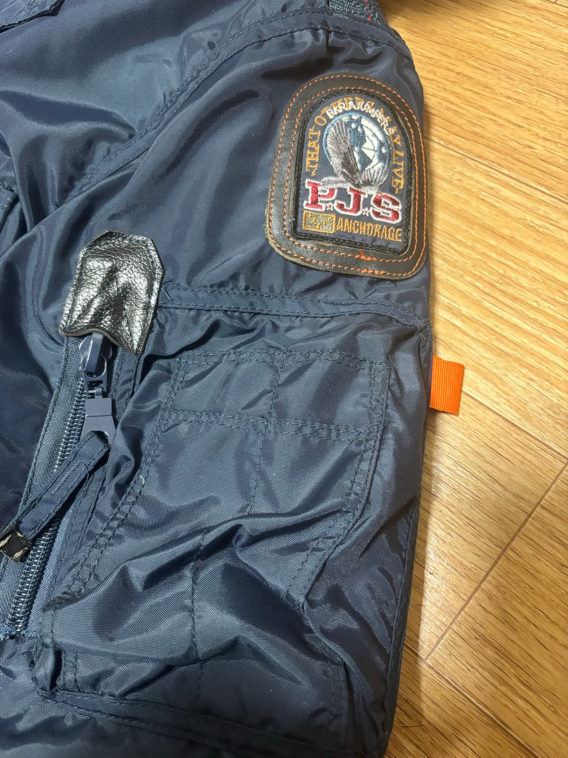 파라점퍼스 네이비 패딩 점퍼 상품이미지2