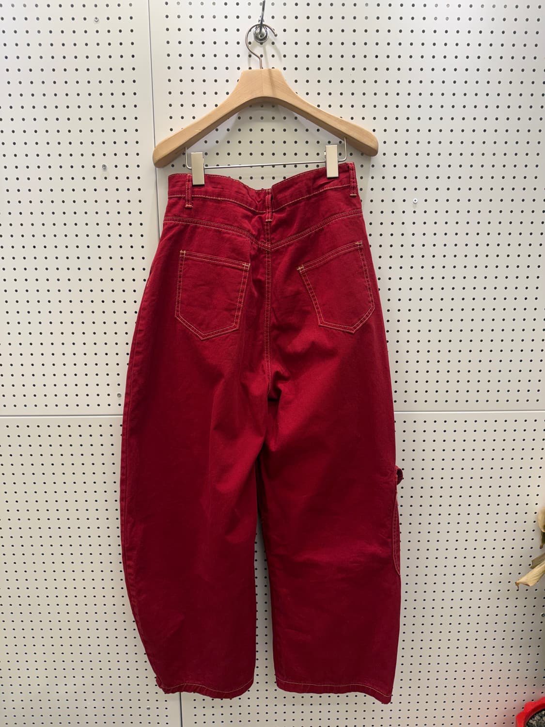 레드 카고 워크 팬츠  상품이미지4