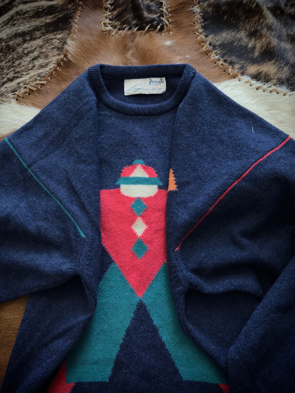 80s Pringle of Scotland Nick Fablo knit 상품이미지8