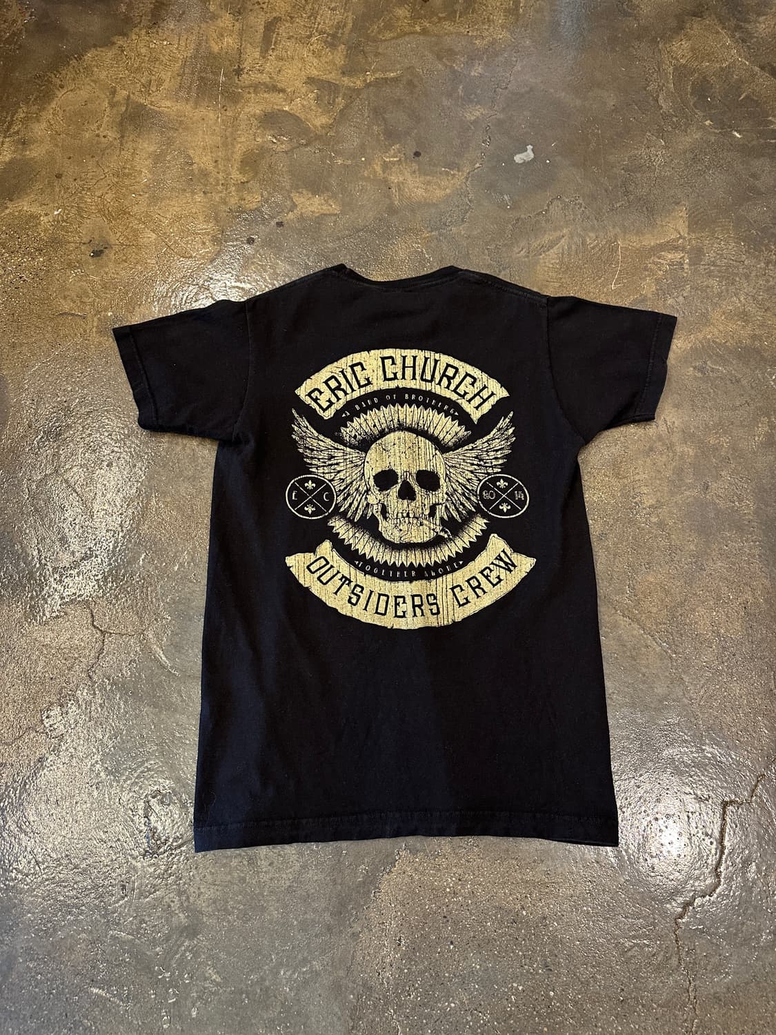 Tultex 빈티지 에릭처치 아웃사이더 반팔티 S 상품이미지2