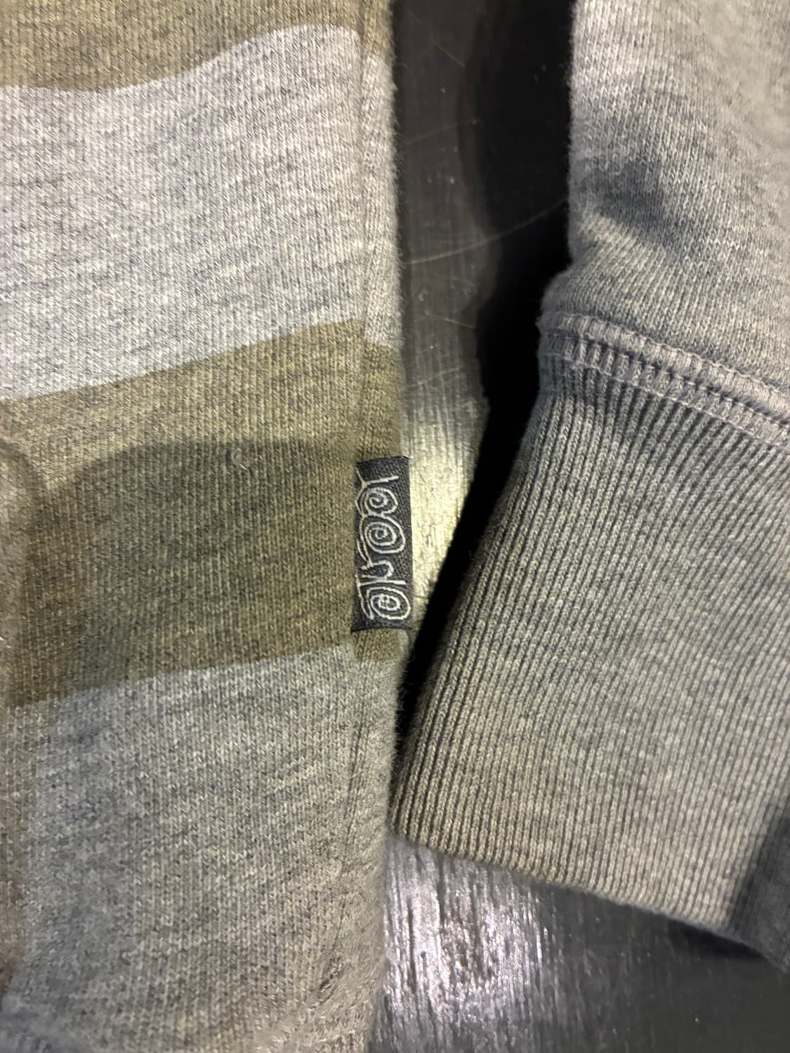 S) 스투시 스트라이프 후드집업 갸루 모리걸 상품이미지3