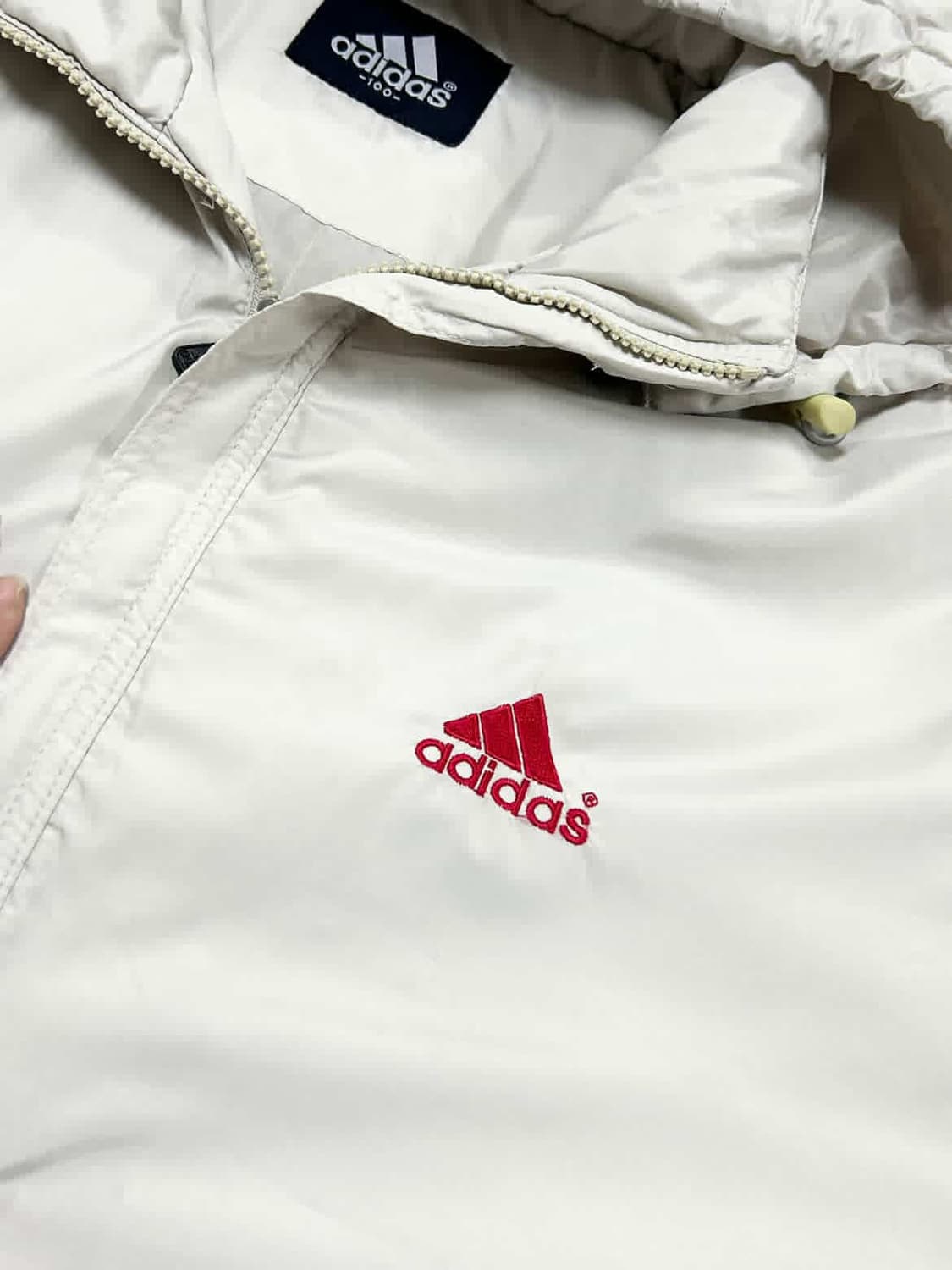 아디다스 90‘s 빅로고 삼선 누빔자켓 상품이미지10