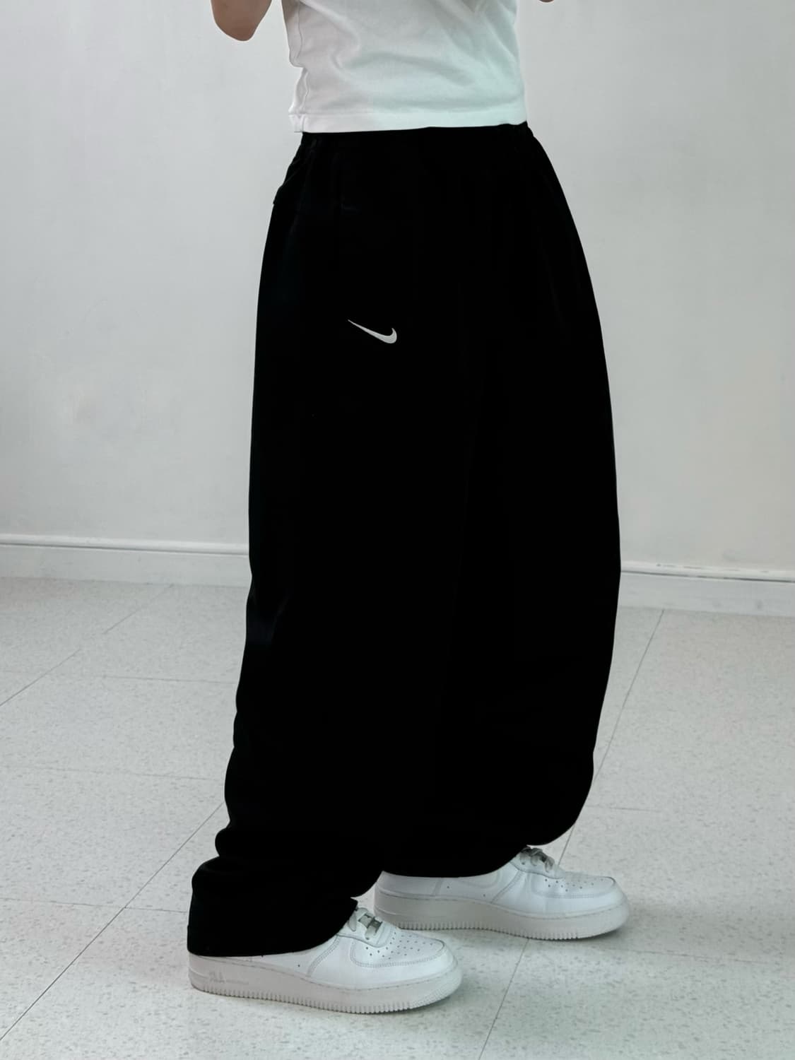 나이키 블랙 져지 팬츠 상품이미지2