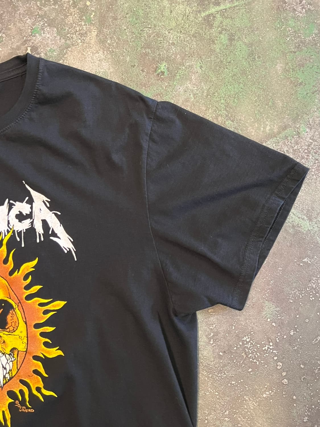 [2XL] 메탈리카 퍼스헤드 썬 스컬 빈티지 밴드 티셔츠 상품이미지4