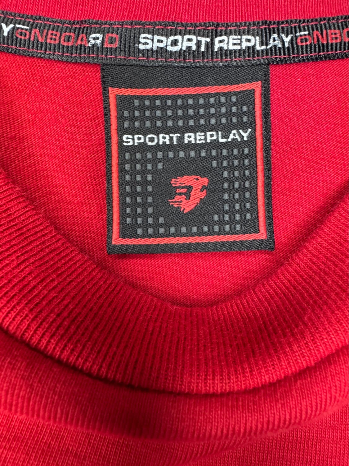 빈티지 00s 스포트리플레이 SPORTREPLAY 로고 티셔츠 M 상품이미지3