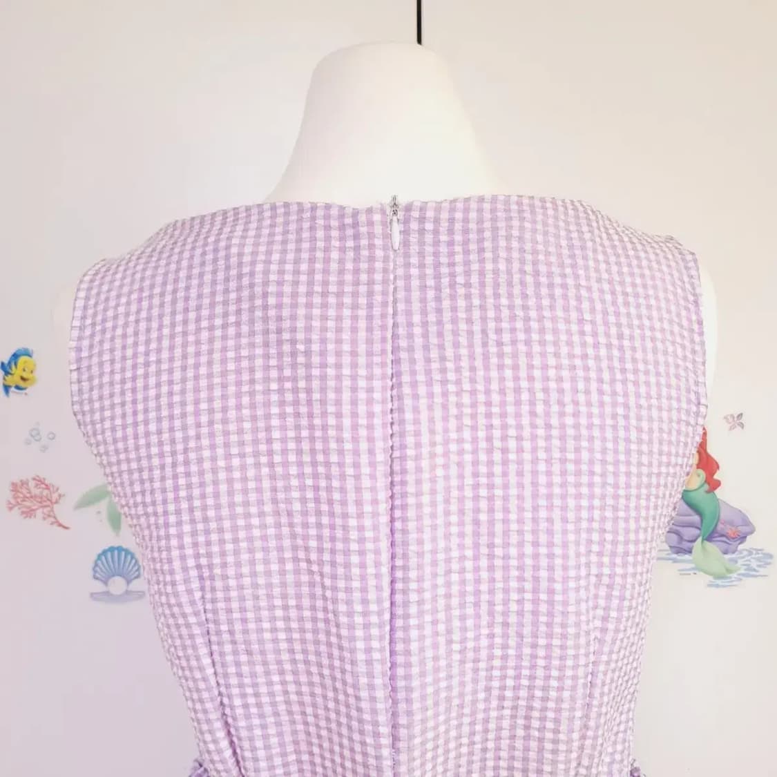 일본빈티지 퍼플 민소매원피스 상품이미지6