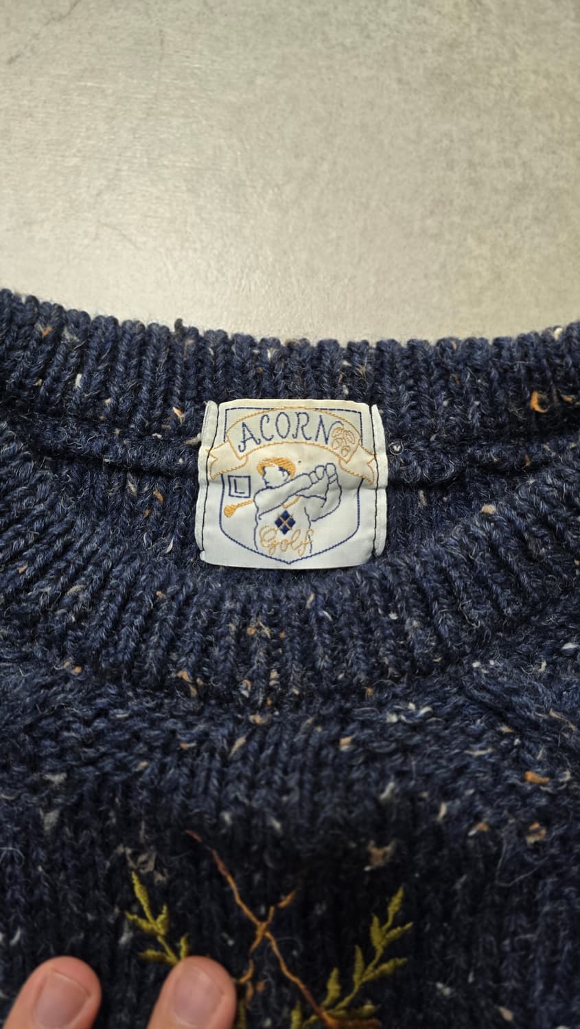 레어) 빈티지 영국 골프 울 니트  XL ~ XXL 상품이미지4
