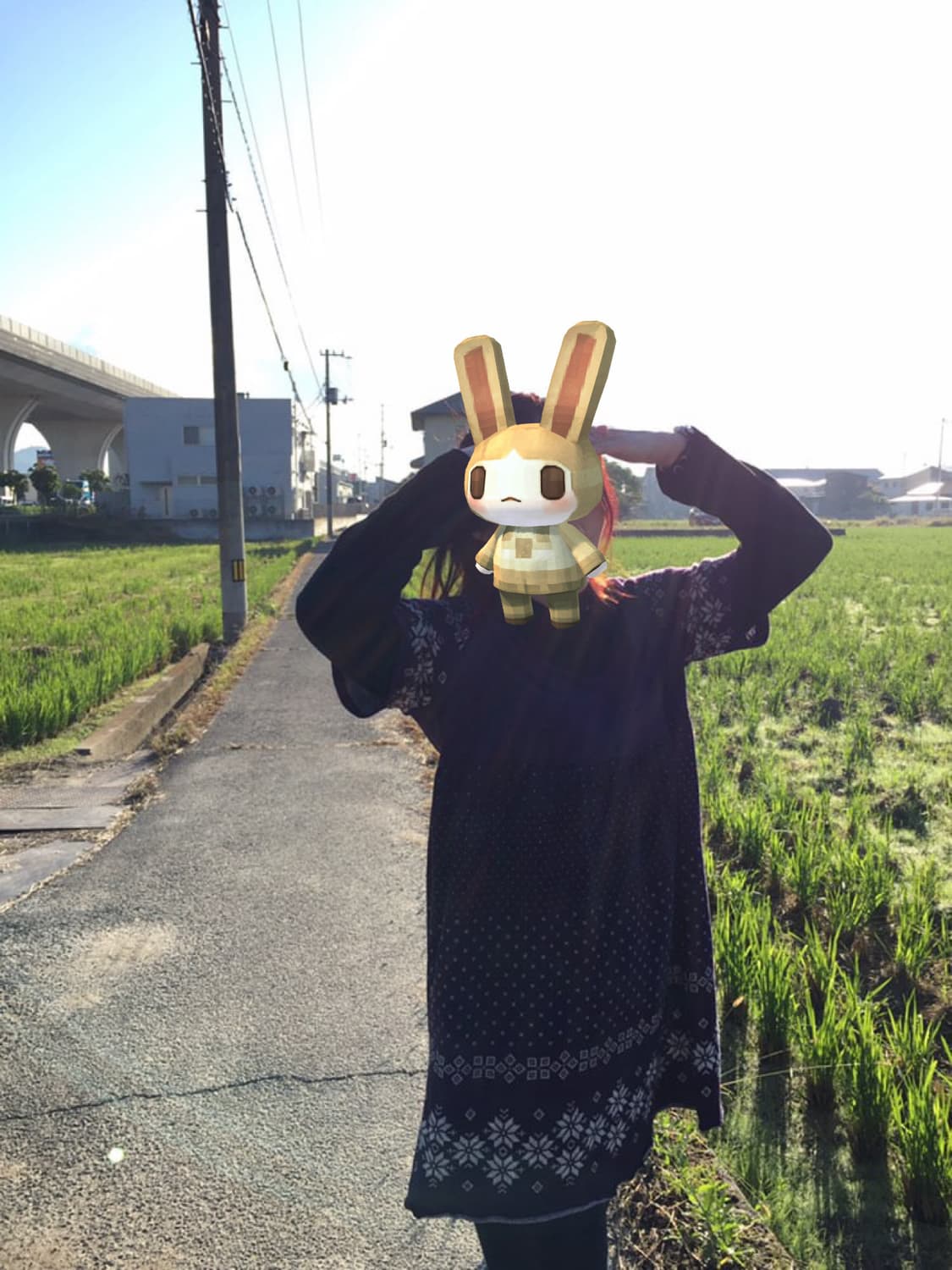 사와코 도트 눈꽃 튜닉︎ 상품이미지2