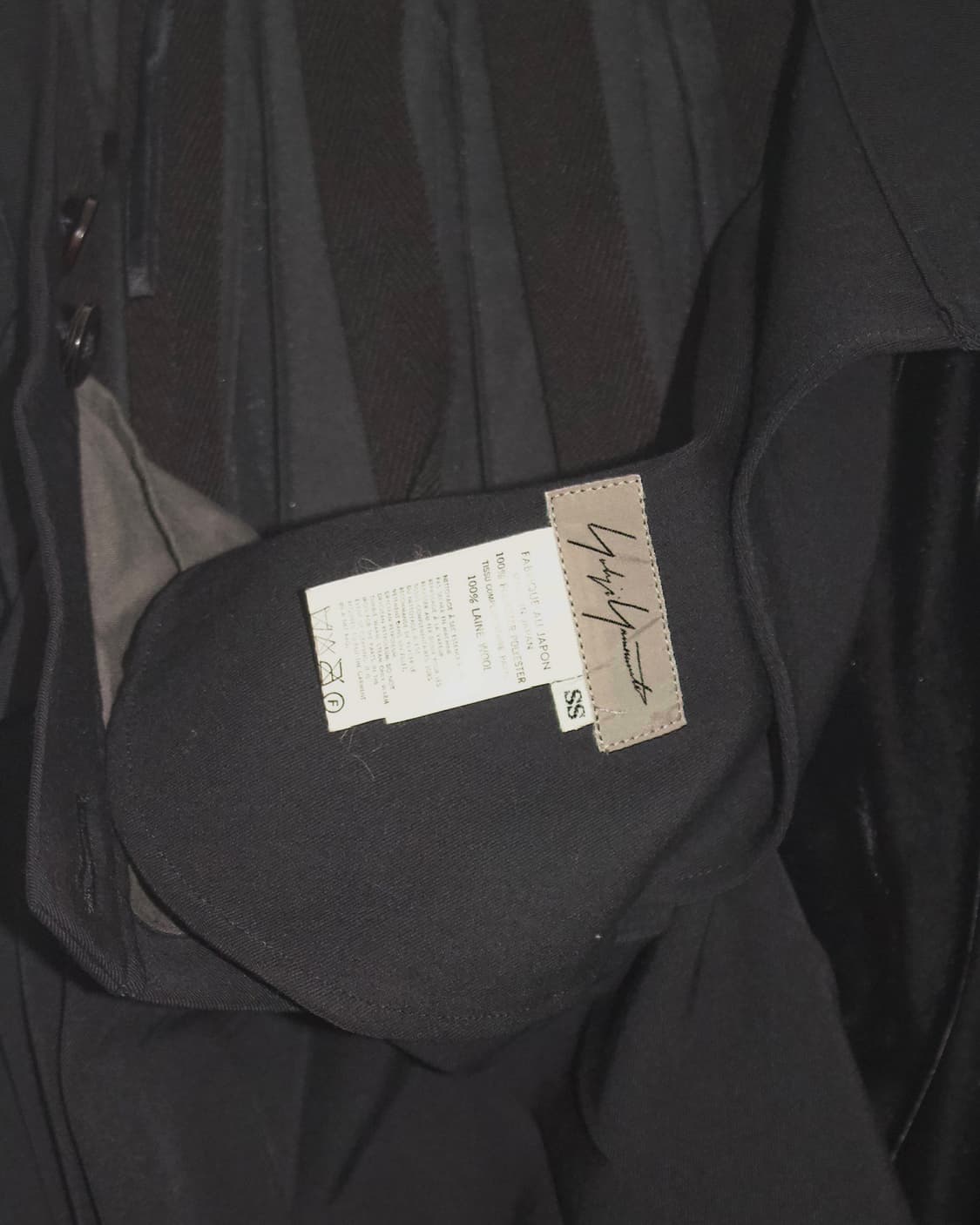 velvet mix wool skirt 상품이미지10