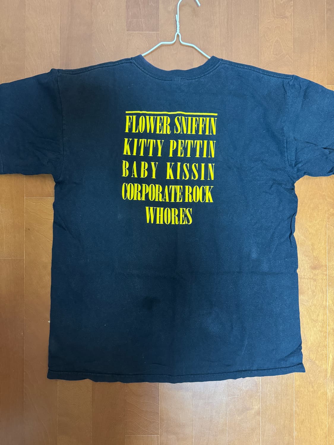 00s 너바나 스마일 로고 밴드티 L 상품이미지6