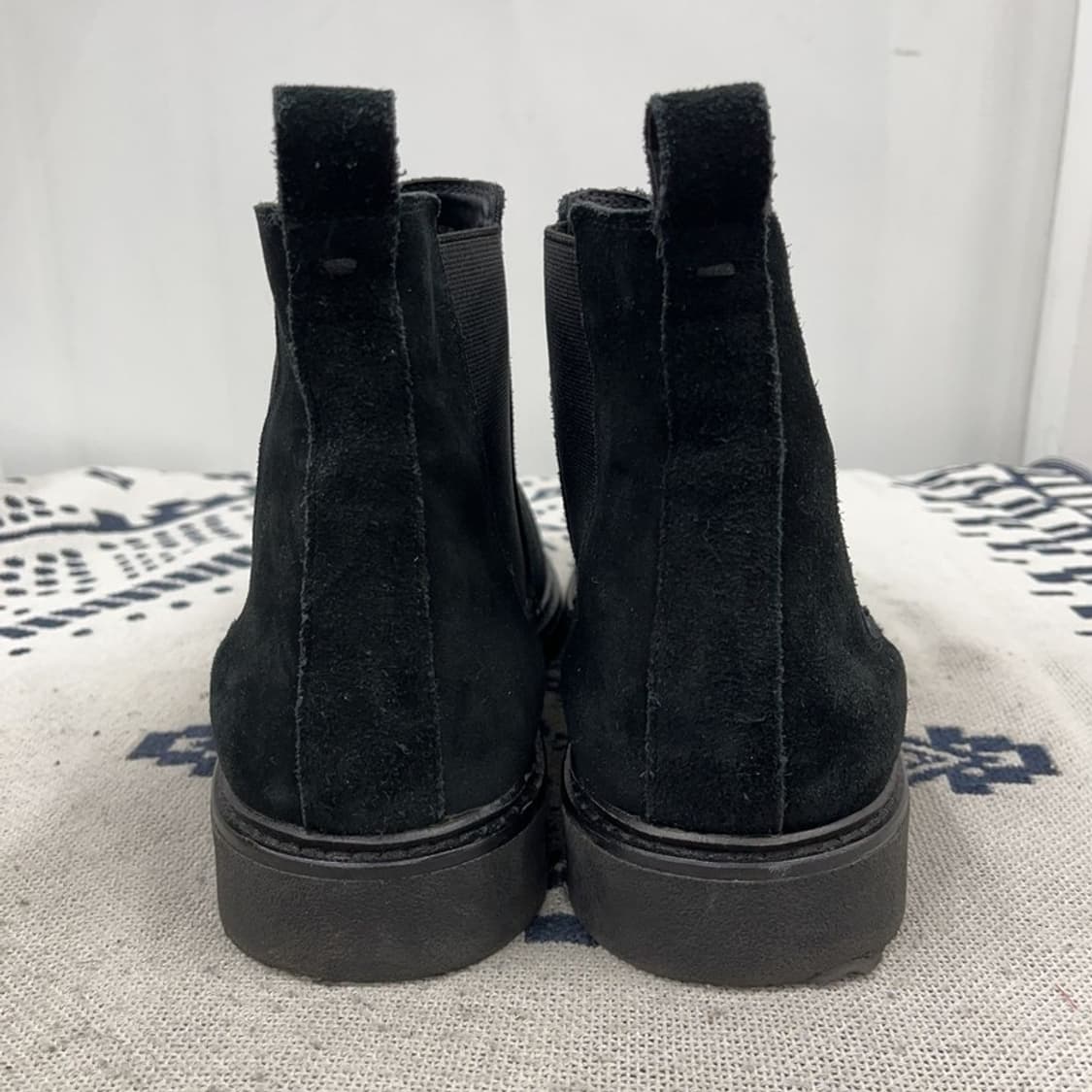 자라 ZARA 스웨이드 블랙 첼시부츠 275 X01015 상품이미지2