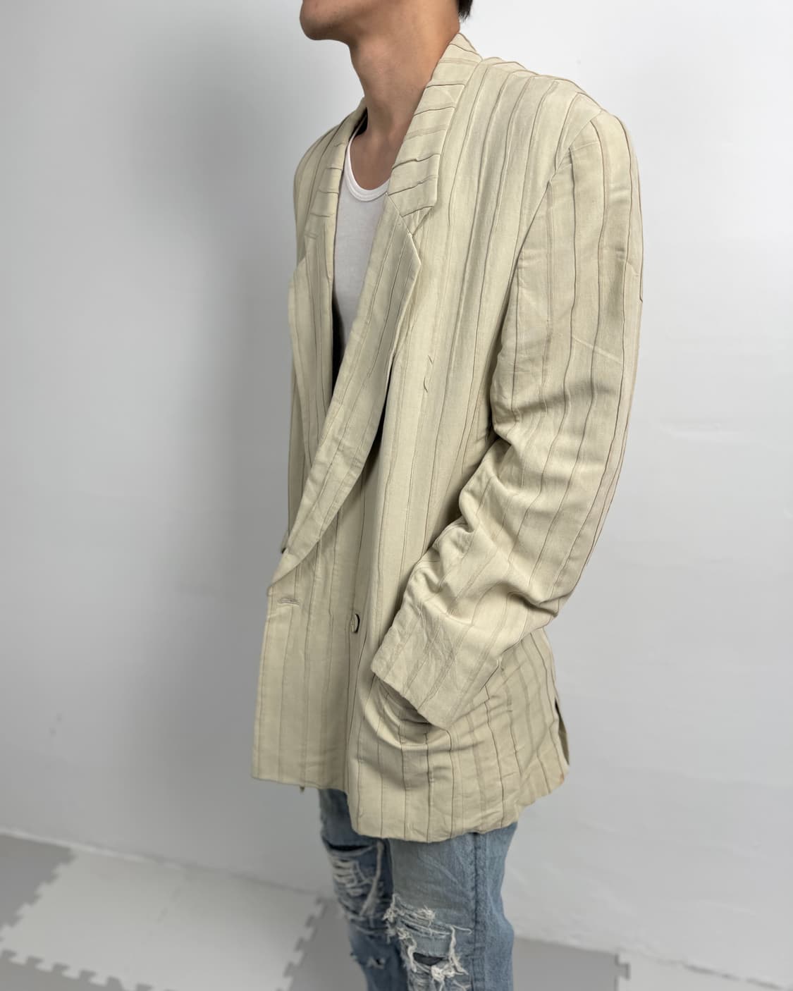 stick out long tailored jacket 상품이미지8